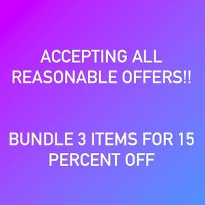 ⭐️⭐️⭐️ BUNDLE AND SAVE ⭐️⭐️⭐️